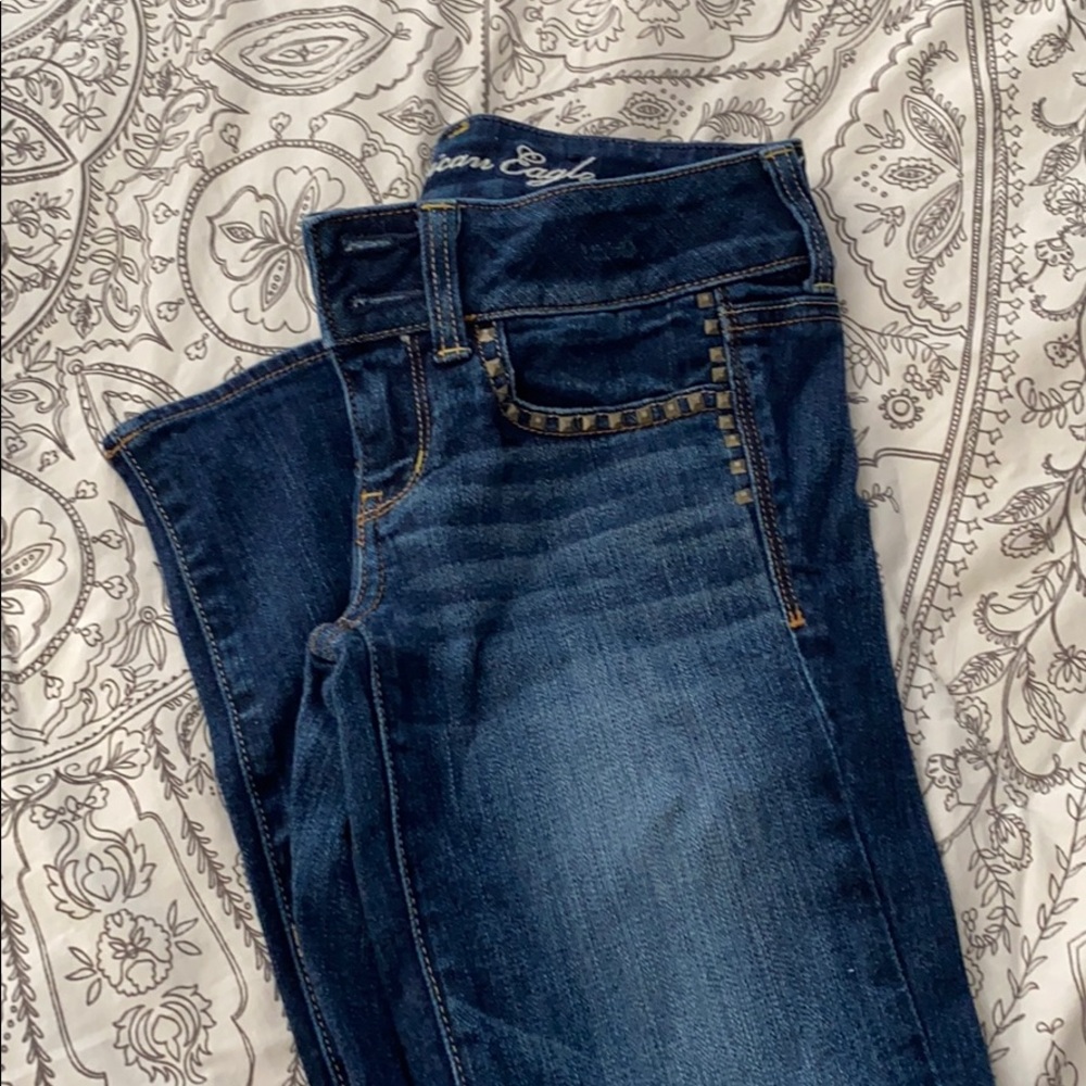 American Eagle Jean Capris